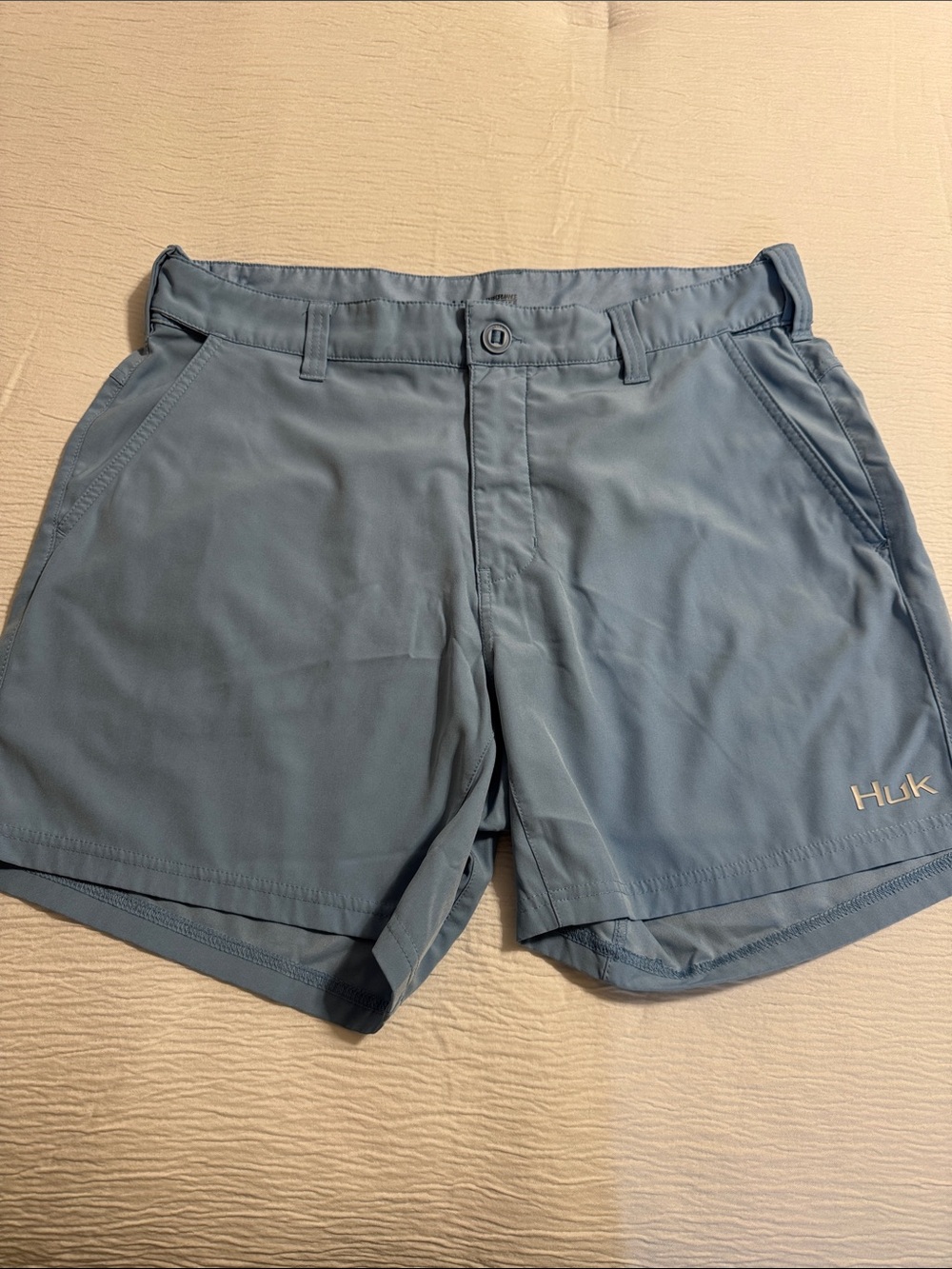 Huk Men’s Slate Blue Hybrid Shorts